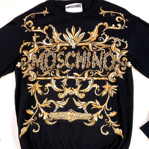 Moschino Sweater knitted Logo - Picture 9 of 9